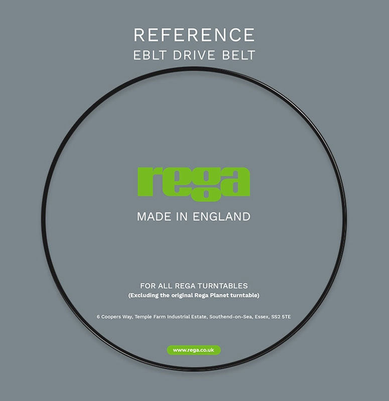 Rega reference Eblt drive cinghietta giradischi