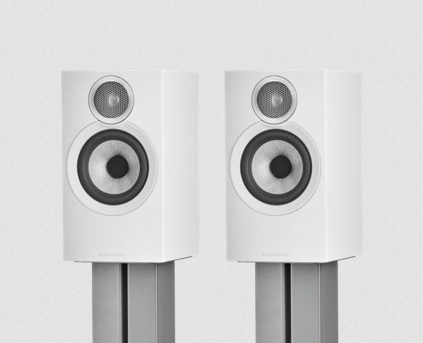 B&W 607 S3 Bianche diffusori 2 vie bass reflex