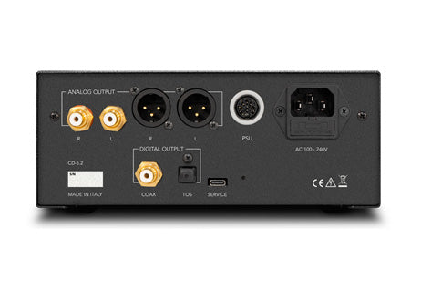 Gold note CD 5.2 nero lettore cd CONVERTITORE D/A AKM AK4493