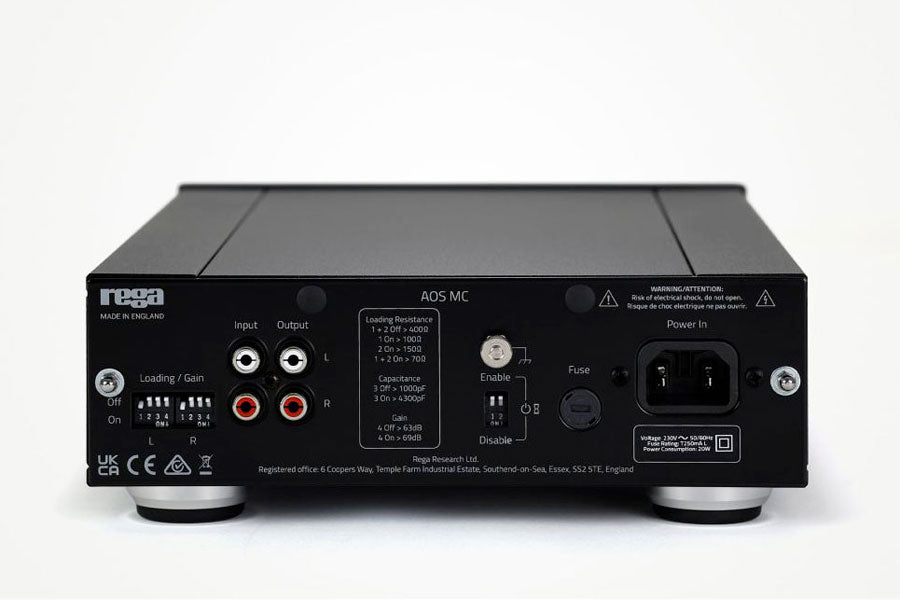 Rega AOS MC preamplificatore phono regolabile