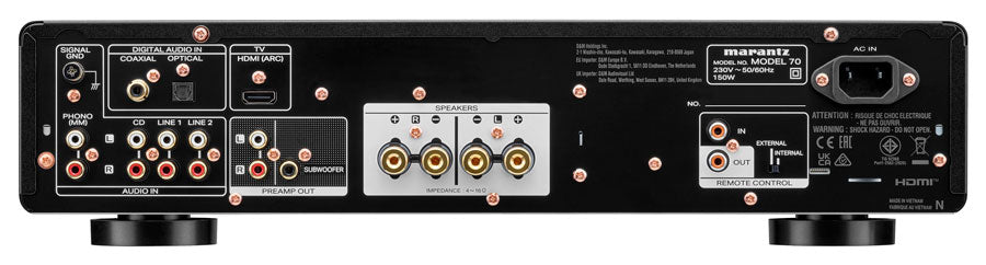 Marantz MODEL 70 silver amplificatore integrato con phono