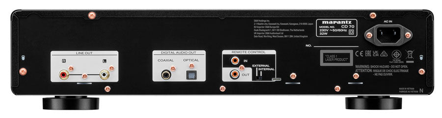 Marantz CD 70 silver lettore cd USB-A high-resolution
