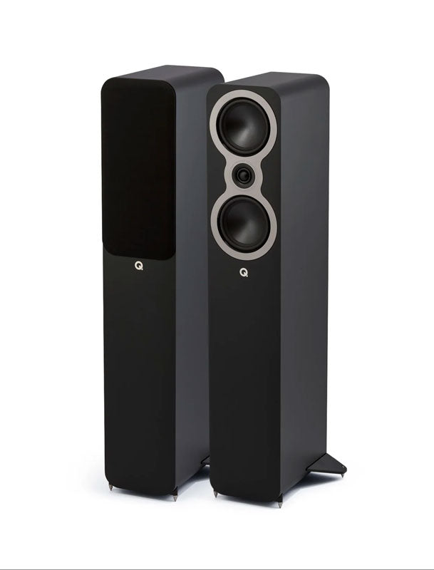 Q Acoustics 3040C nere diffusori da pavimento