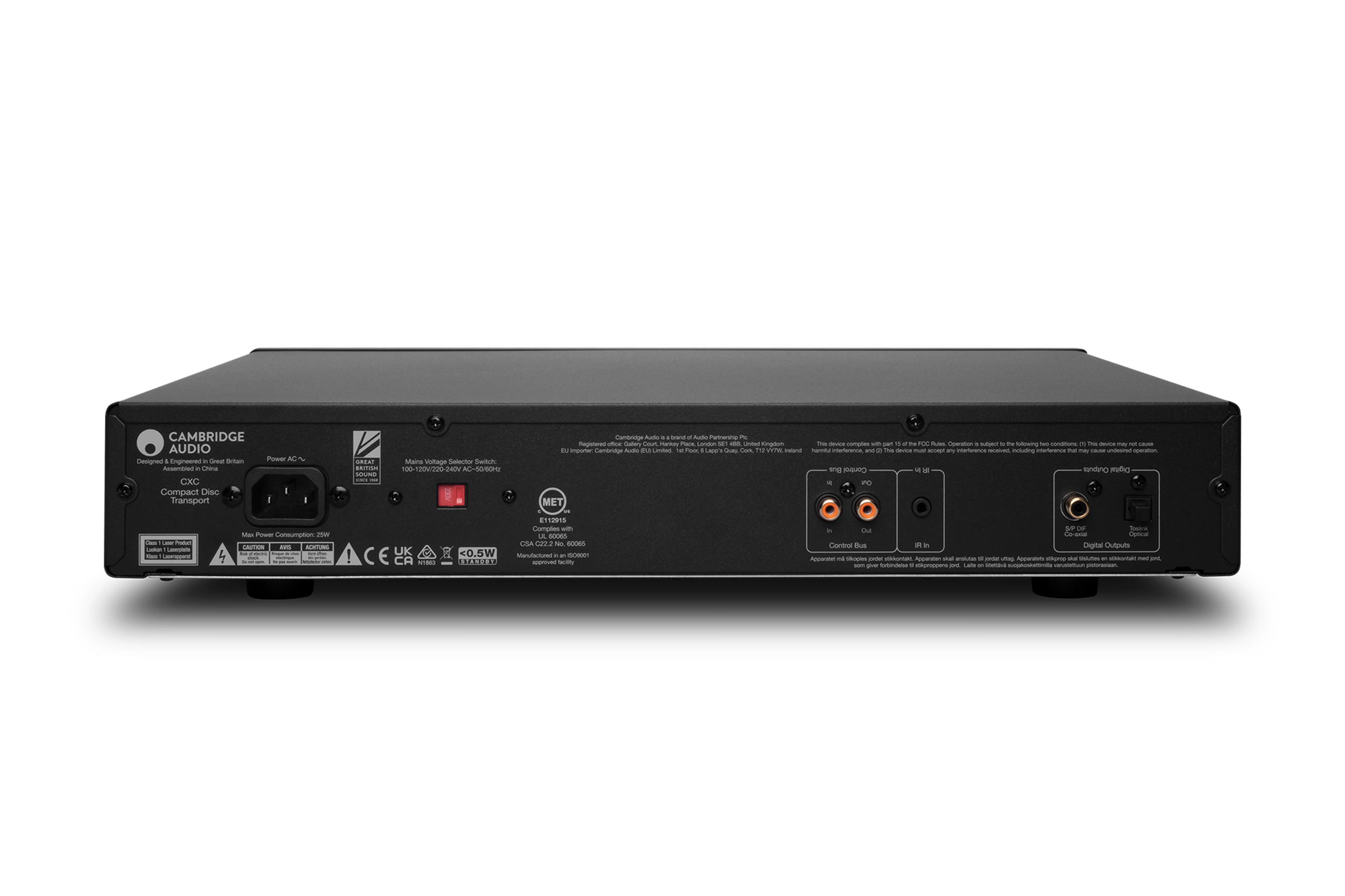 Cambridge audio CXC V2 nero limited edition meccanica cd