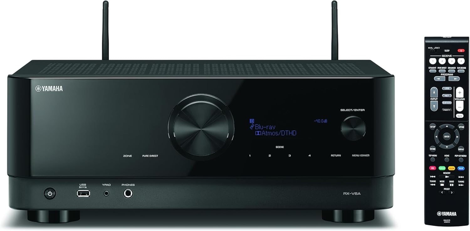 Yamaha RX-V6A Sintoamplificatore AV 7.2 canali con MusicCast Surround