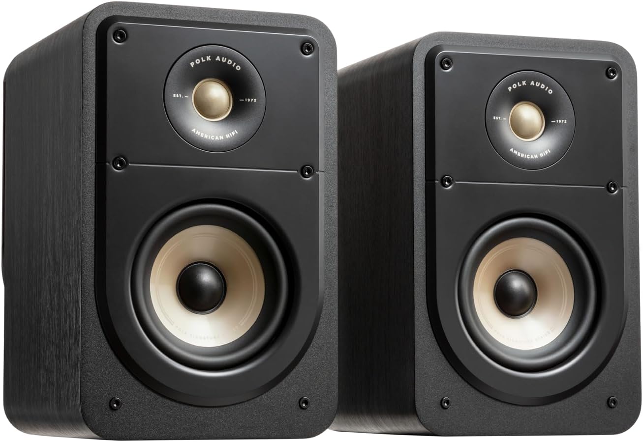 Polk Audio S15e nero diffusori 2 vie da stand bass reflex