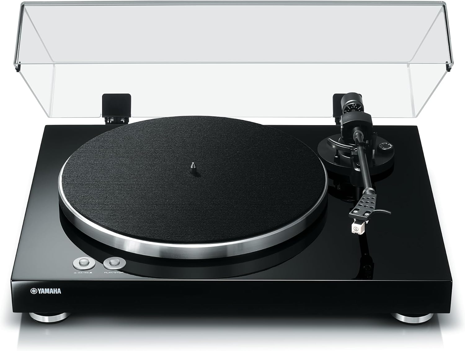 Yamaha TT-S303 nero laccato giradischi con fono integrato
