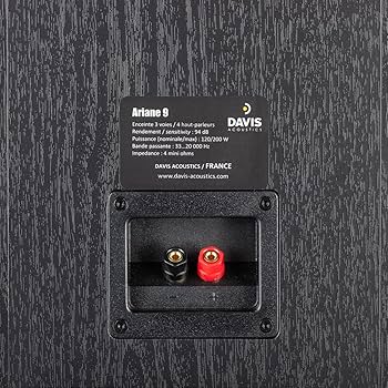 Davis Ariane 9 nero coppia diffusori 3 vie da pavimento
