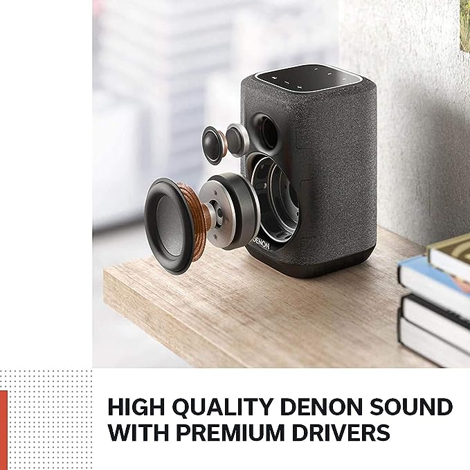 Denon Home 150 nero diffusore attivo wireless