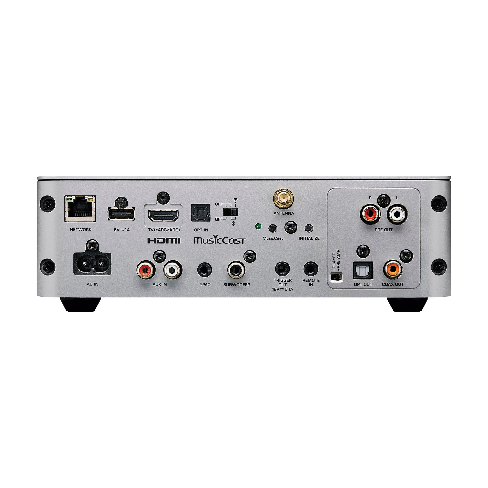 Yamaha WXC70 silver streamer wifi compatto