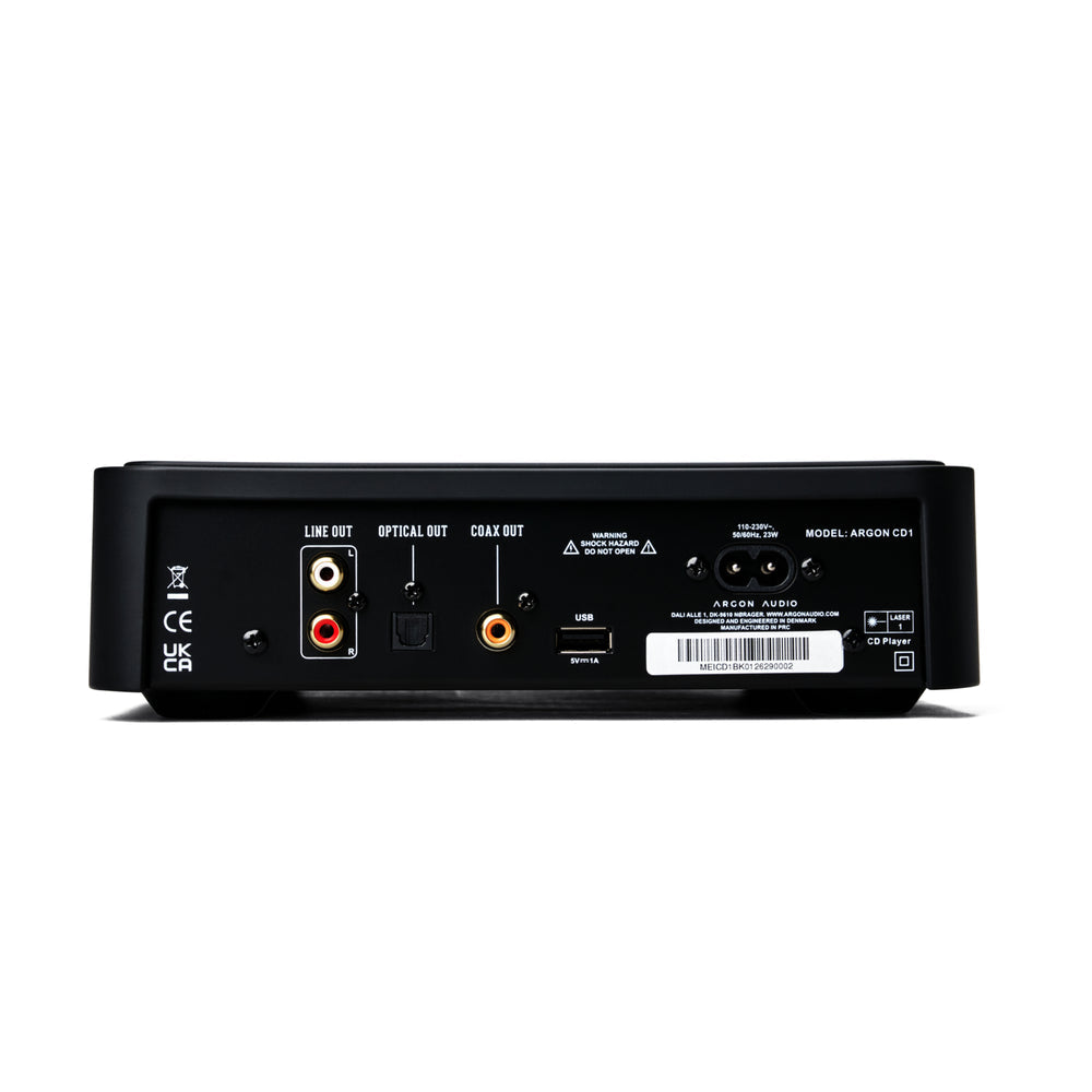 Argon audio CD1 nero lettore cd compatto