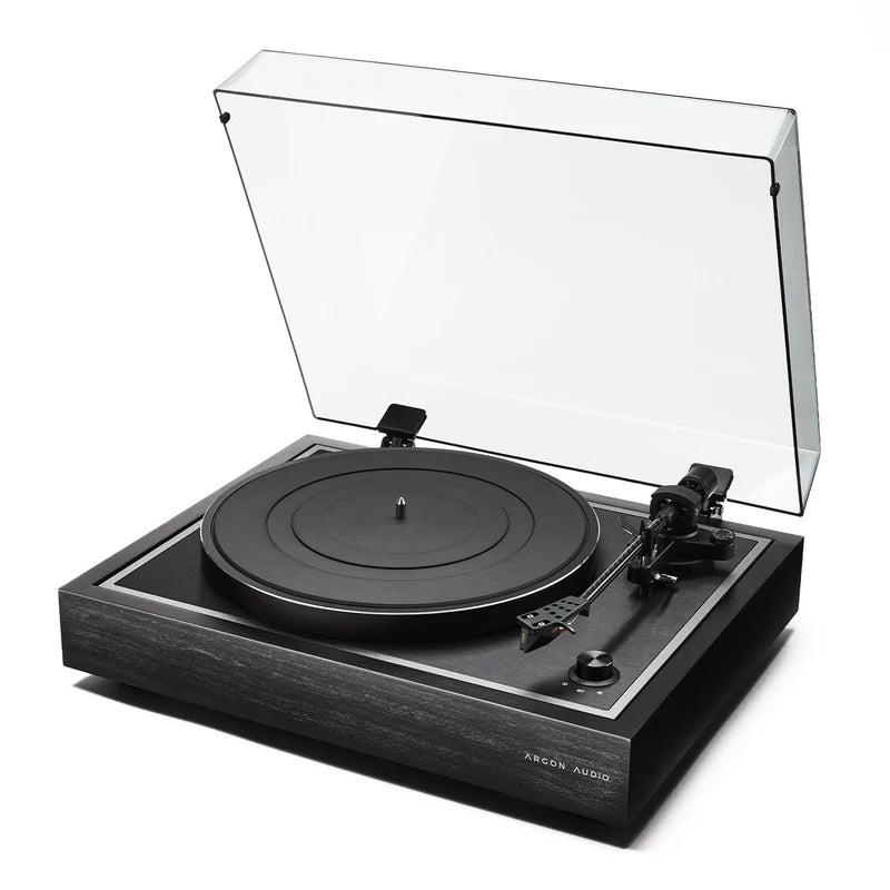 Argon Audio TT signature nero giradischi completo di testina ortofon