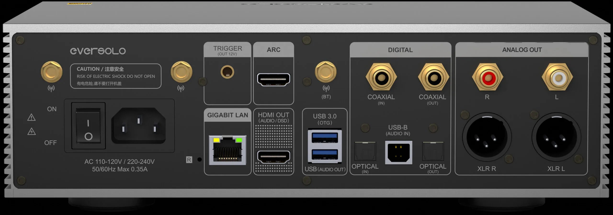 Eversolo DMP-A6 Master Edition Gen 2 silver streamer hifi 60gg qobuz gratis