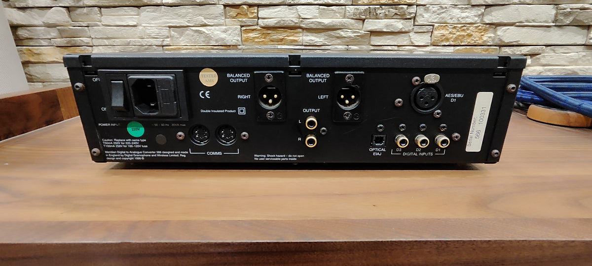 Meridian 566 dac convertitore 20bit old school USATO