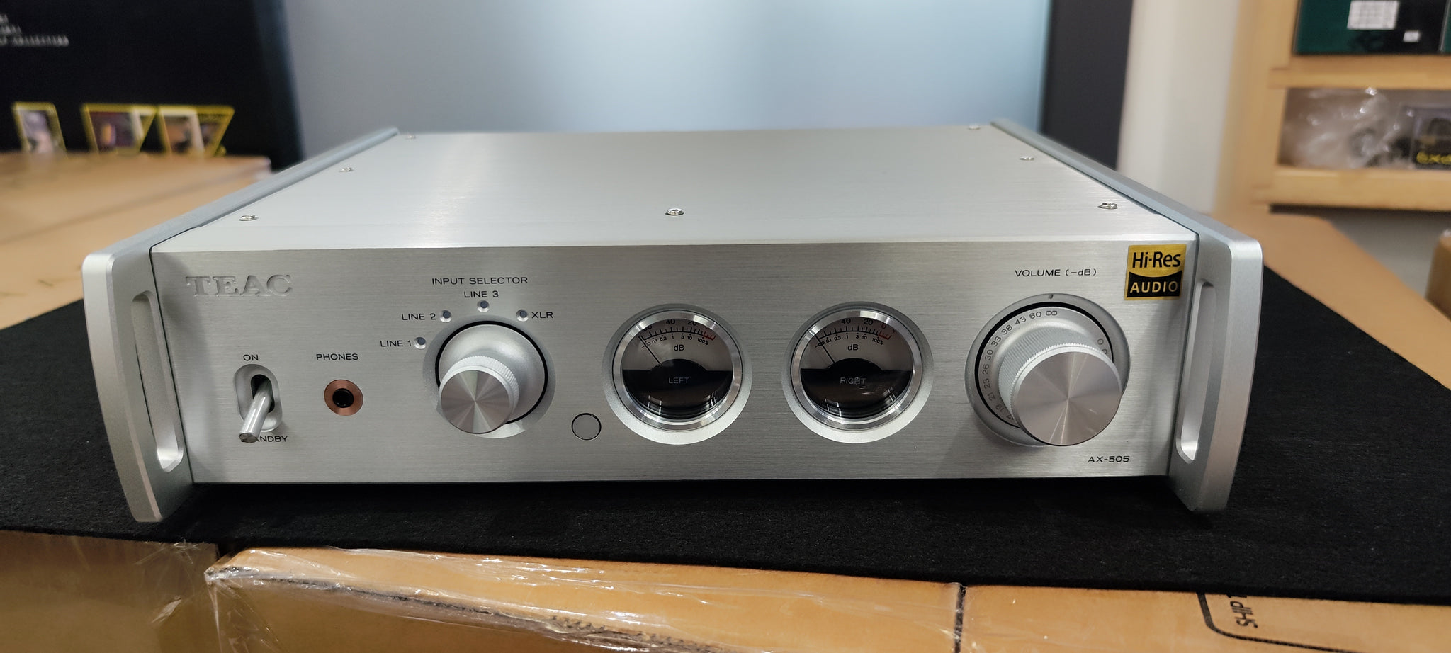Teac AX-505S silver amplificatore integrato EX-DEMO