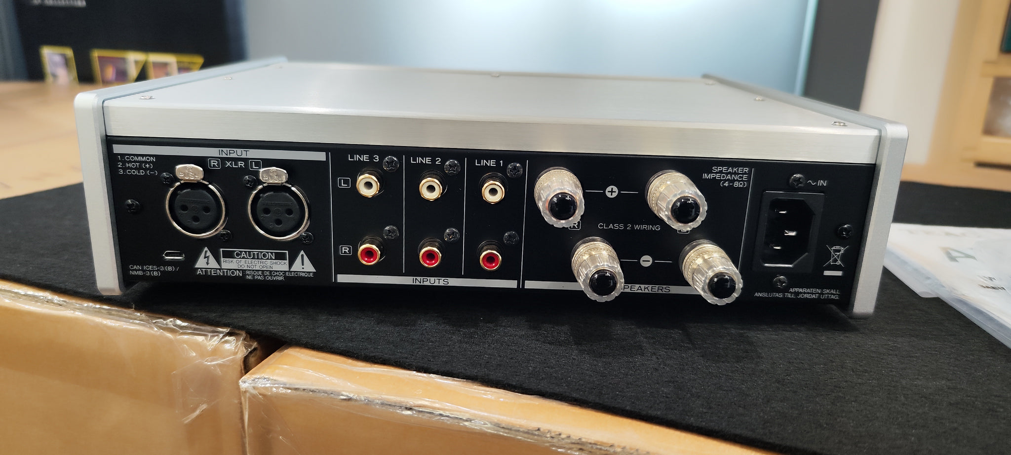 Teac AX-505S silver amplificatore integrato EX-DEMO