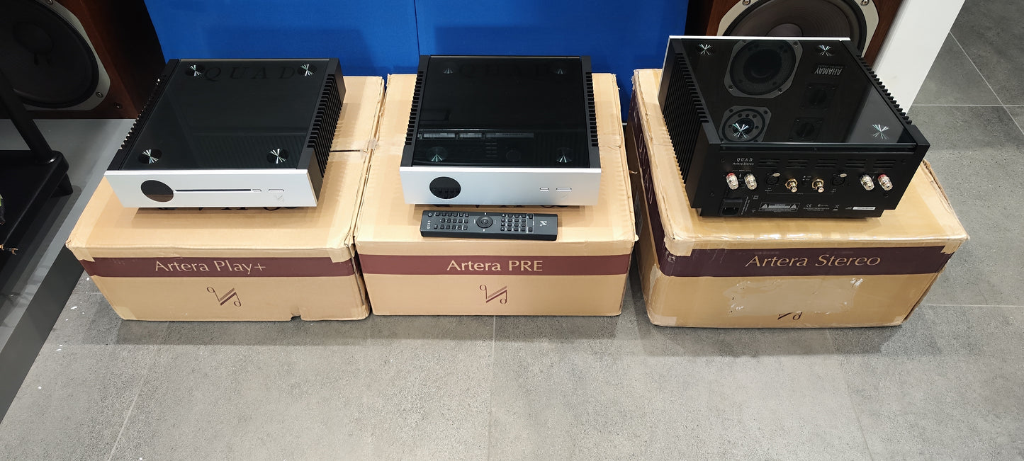 Quad Artera Pre + finale stereo + play+ USATI