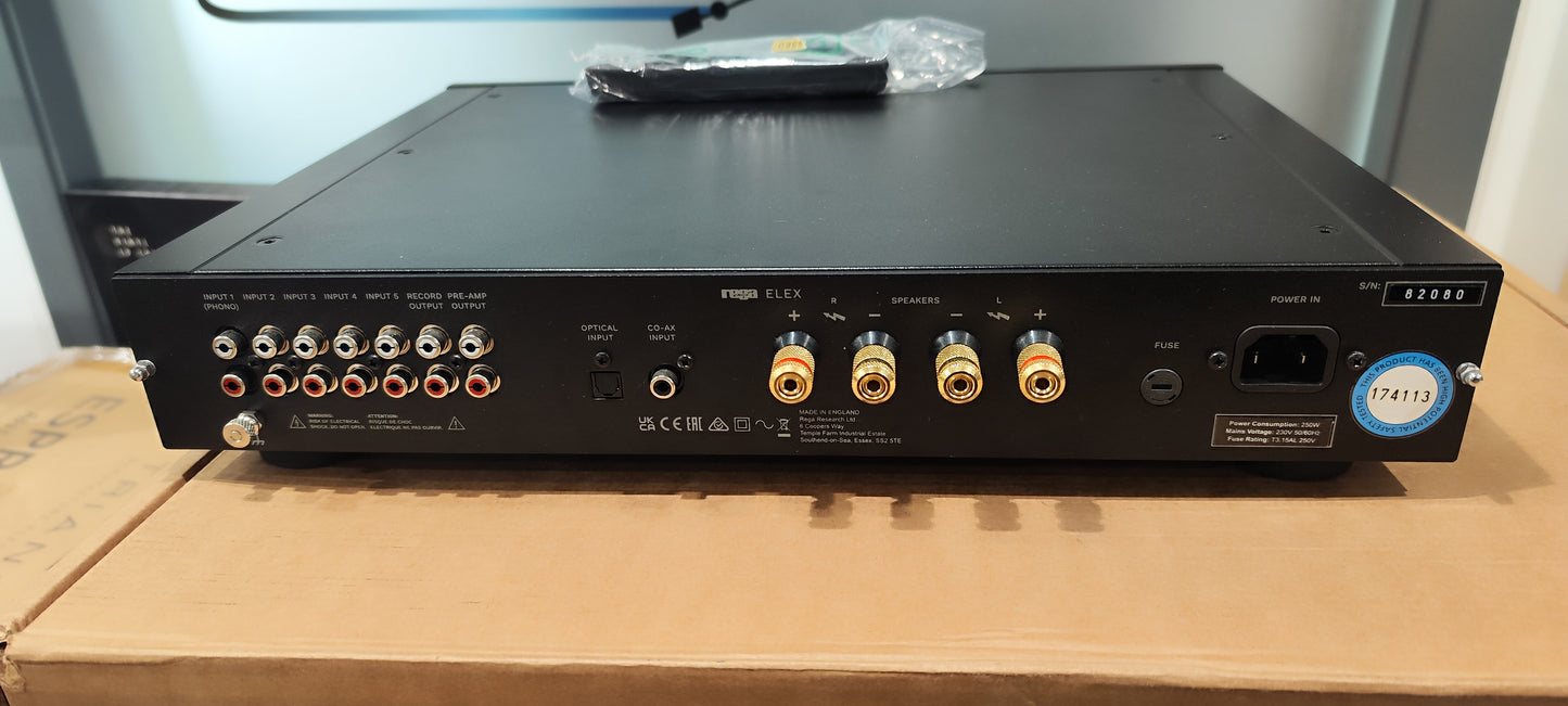 Rega Elex R MK4 amplificatore integrato ex-demo
