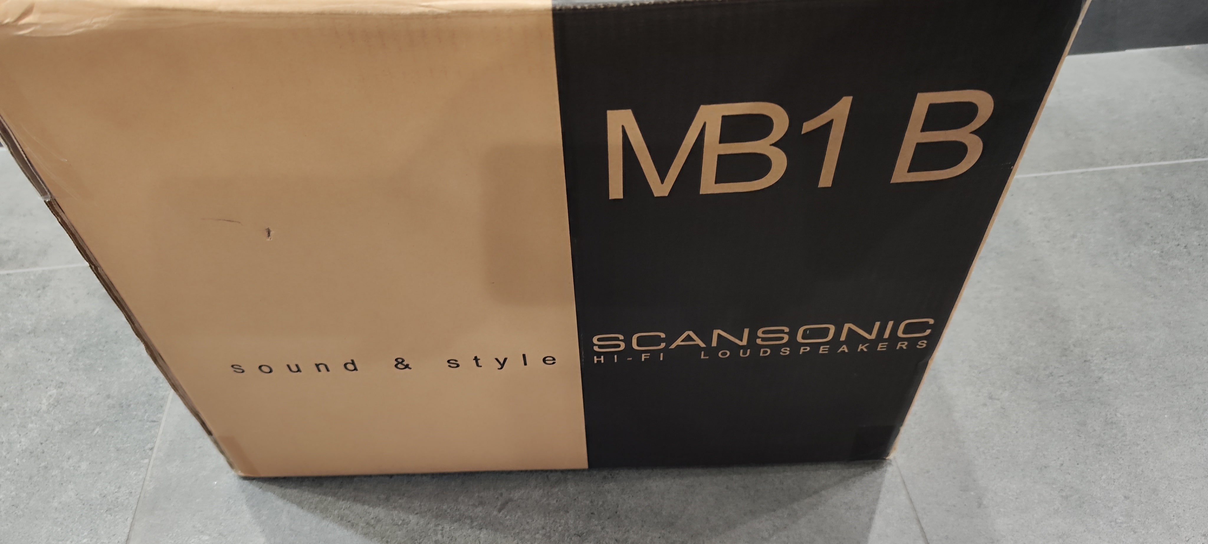 Scansonic MB1 B diffusori 2 vie made in denmark ex-demo