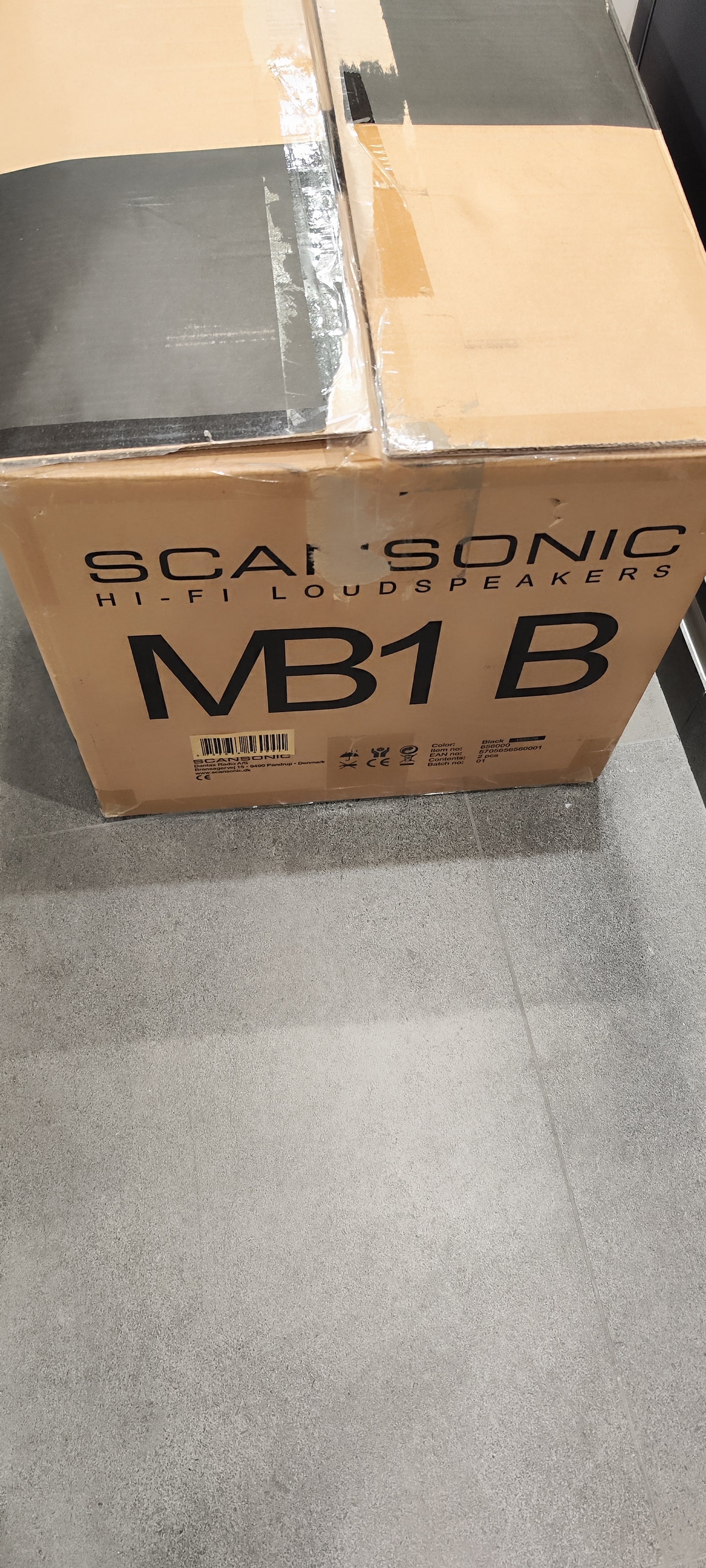 Scansonic MB1 B diffusori 2 vie made in denmark ex-demo