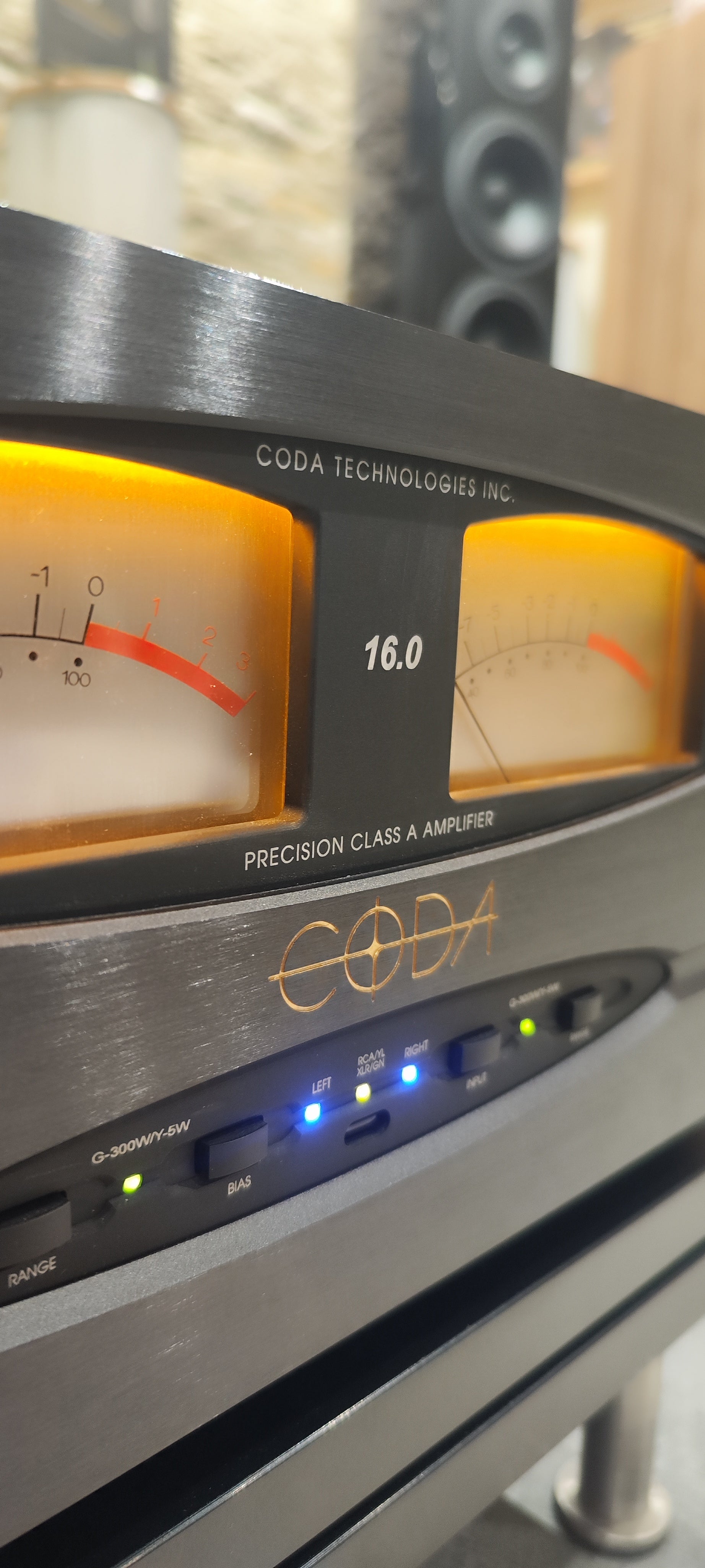 Coda Technologies mod. S 16.0 FINALE di potenza 2x100 watt in pura classe A