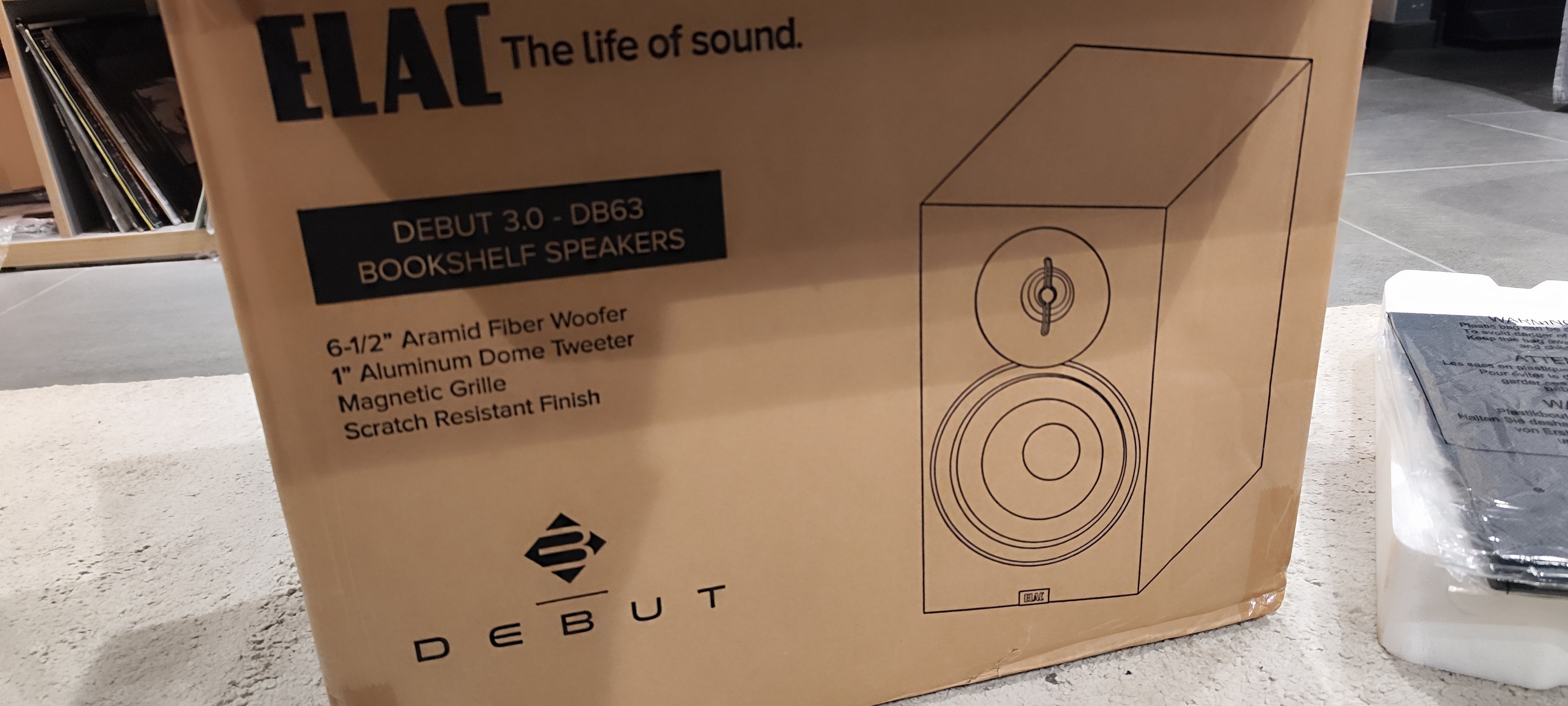 Elac Debut B6.3 diffusori 2 vie bass reflex EX-DEMO