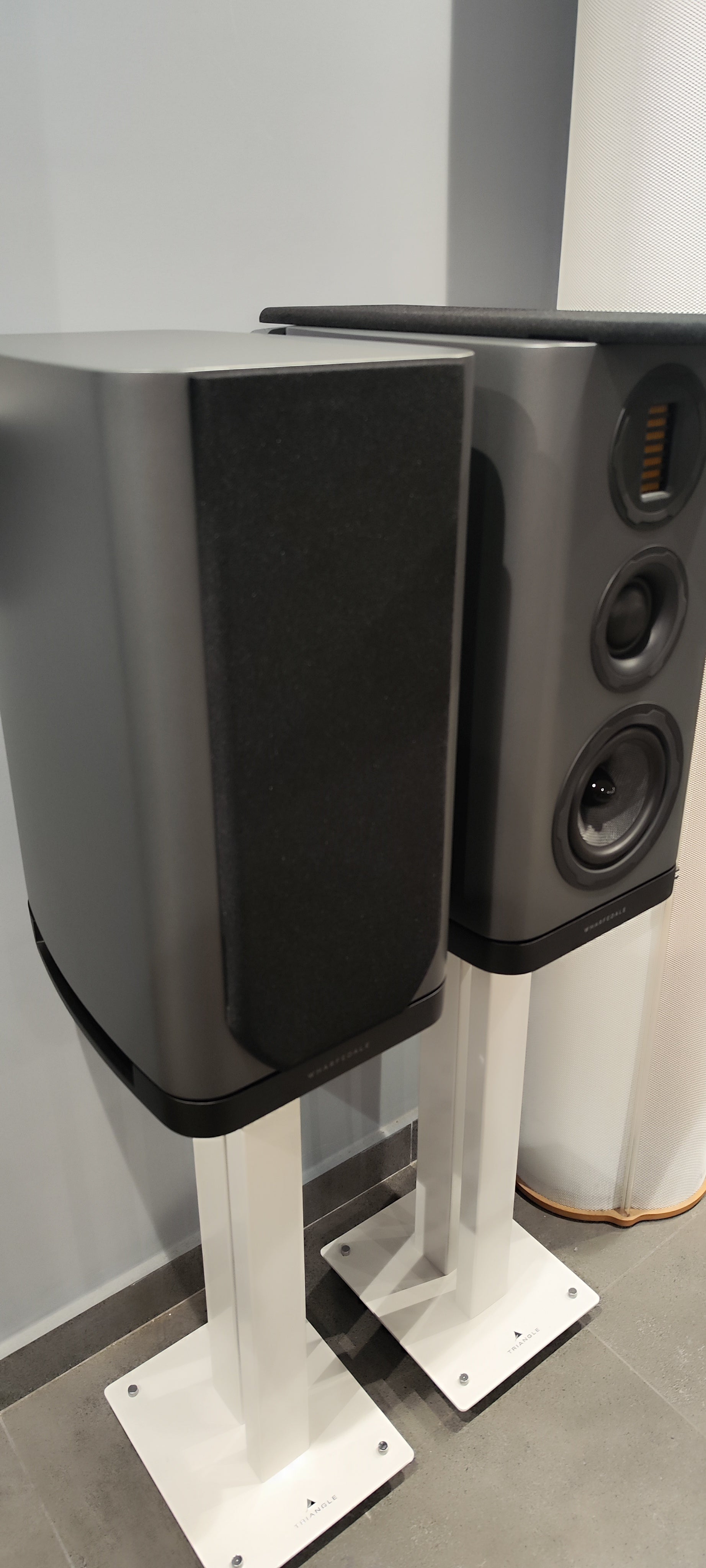 Wharfedale evo 5.2 grigio diffusori 3 vie EX DEMO