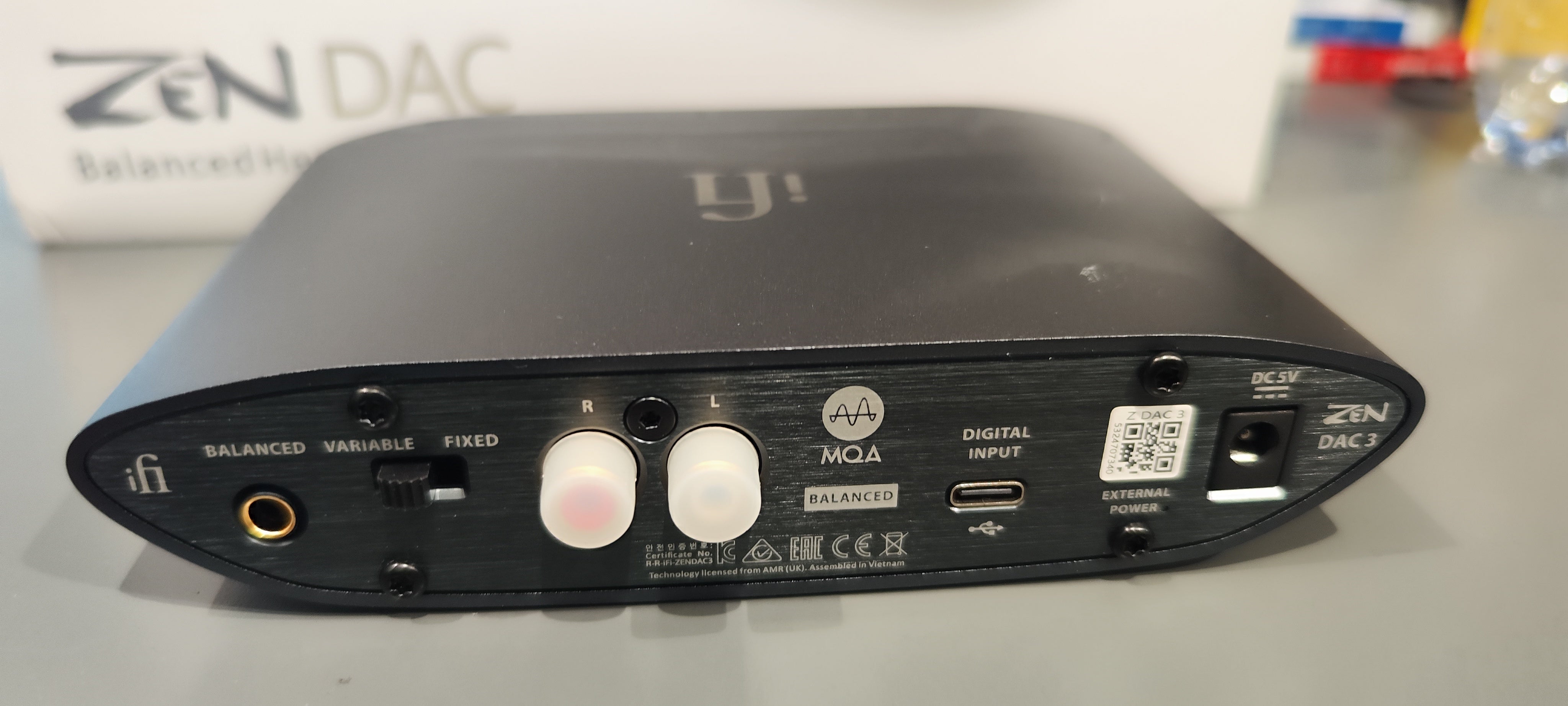 Ifi zen dac V3 amplificatore cuffie e dac