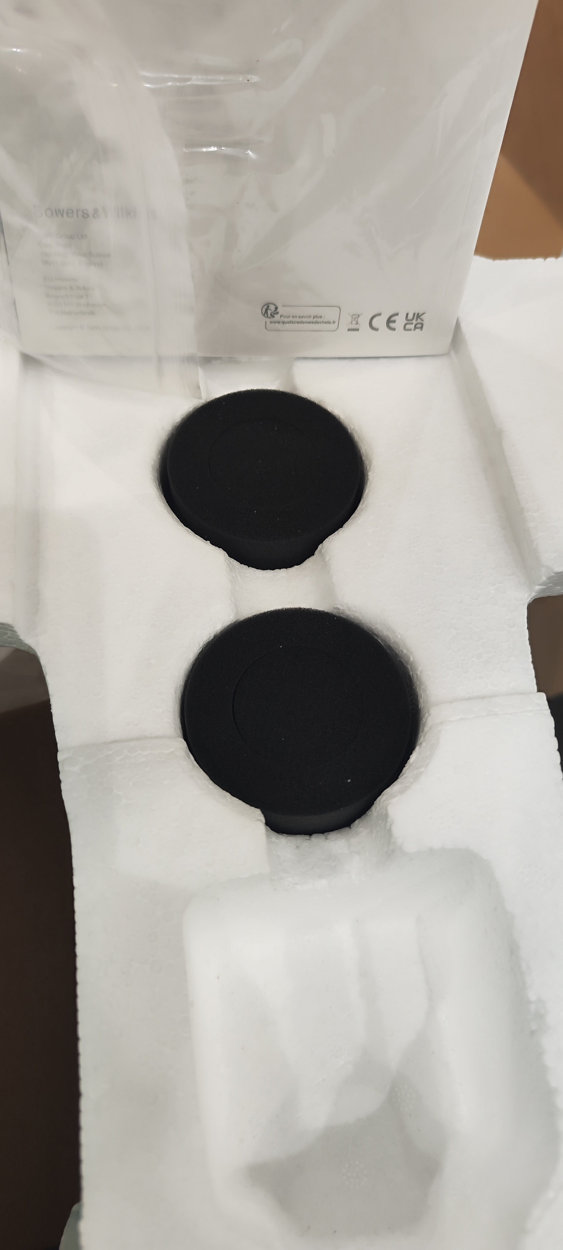B&W 705 S3 diffusori 2 vie color legno demo