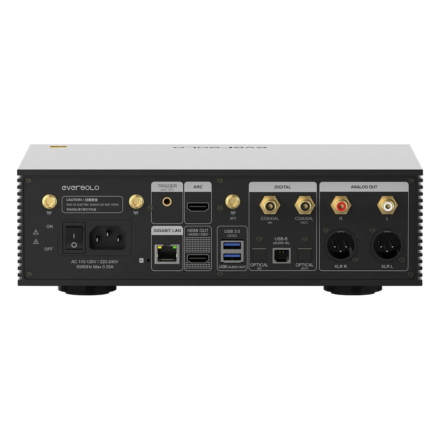 Eversolo DMP-A6 Gen 2 streamer hifi con DAC ES9038Q2M