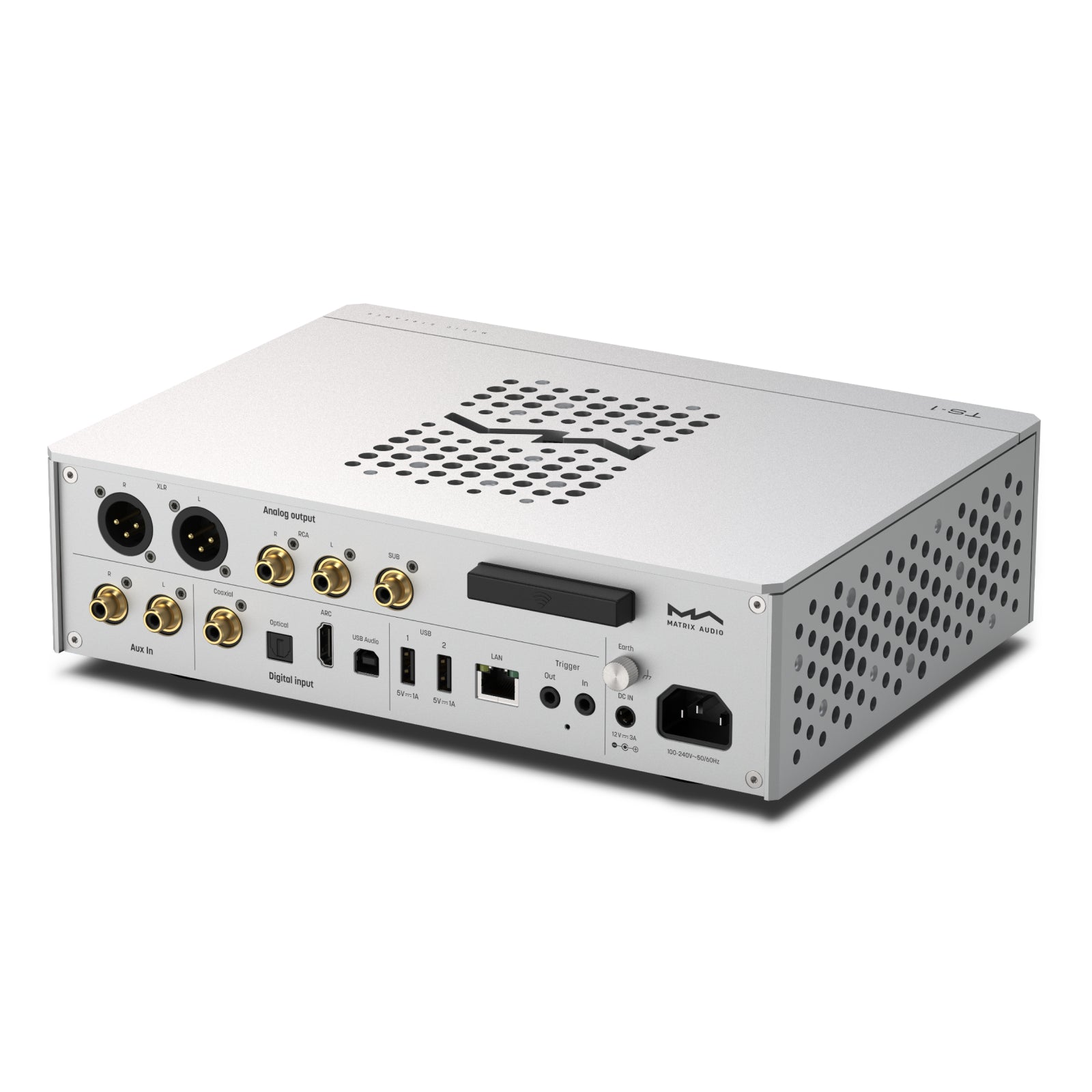 MATRIX AUDIO TS-1 Streamer di rete wi-fi con DAC integrato
