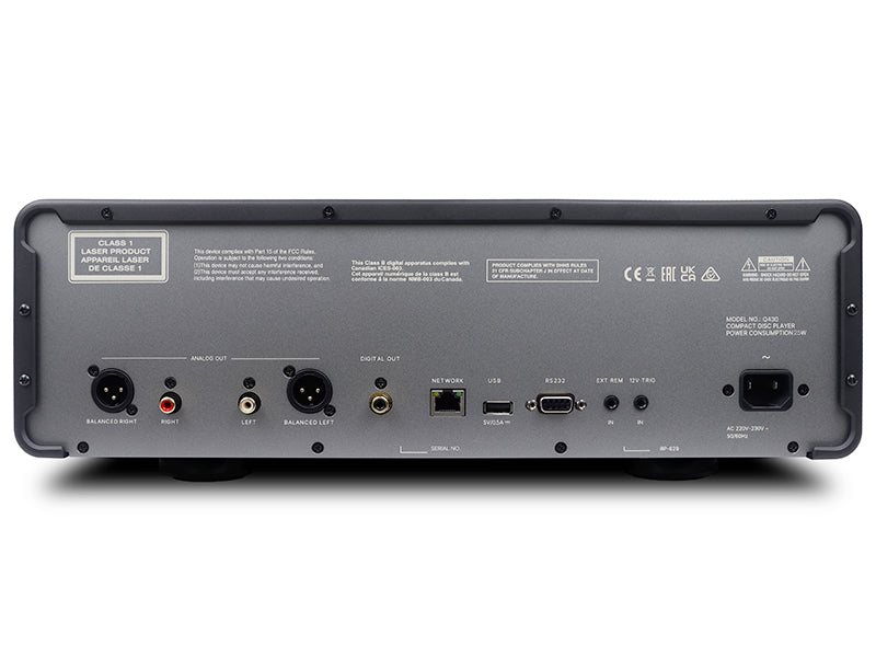 Rotel Michi Prestige Q430 lettore cd con DAC differenziale ESS SABRE ES9028PRO
