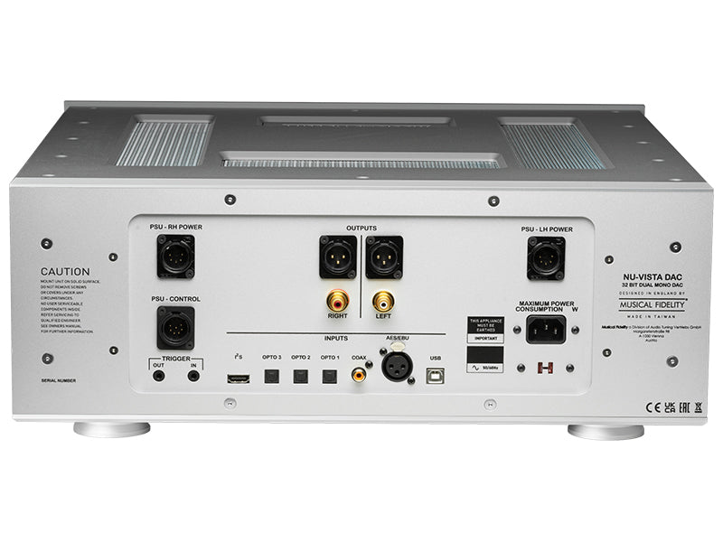 Musical Fidelity Nu-Vista DAC silver Convertitore DAC hi-end