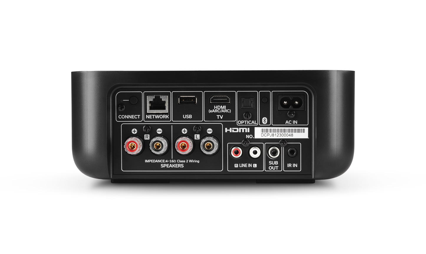 Denon Home AMP 2x100 watt heos subwoofer output Hires