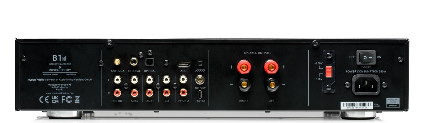 Musical fidelity B1 xi amplificatore integrato con ingressi digitali