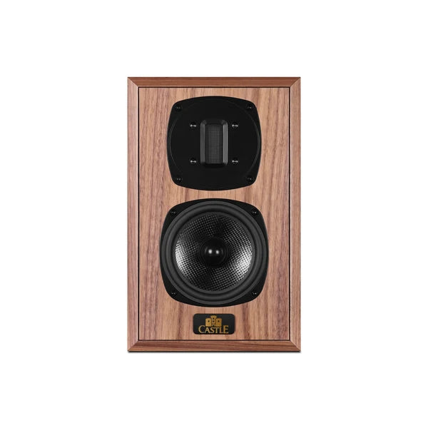 Castle walmer 1 walnut coppia diffusori 2 vie tweeter a nastro