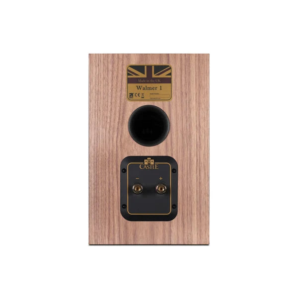 Castle walmer 1 walnut coppia diffusori 2 vie tweeter a nastro