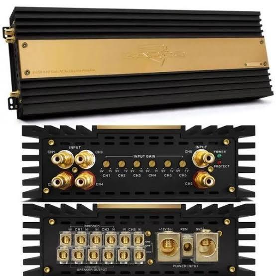 ZAPCO Z-150.6 AP amplificatore 6 canali audiophile Classe AB