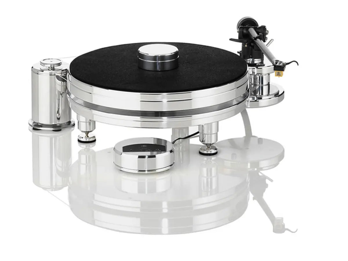 Acoustic Solid 111 metal giradischi completo di testina audio-technica