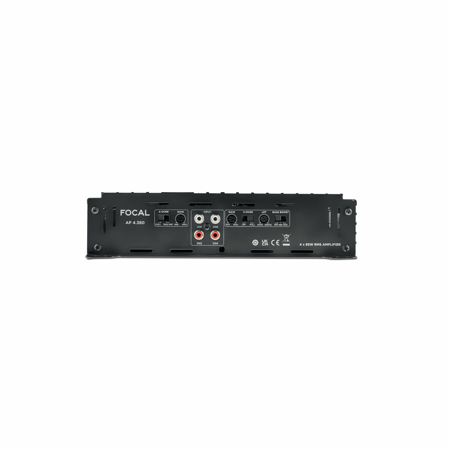 Focal AP 4.380 amplificatore 4 canali classe AB con crossover