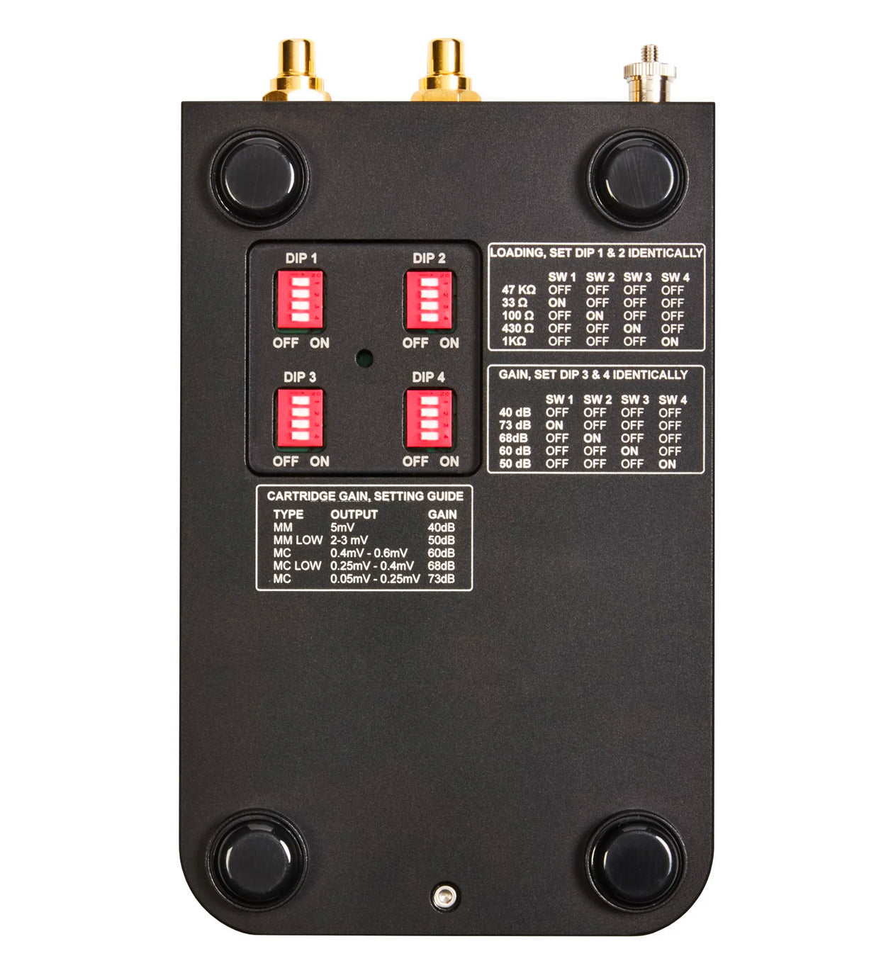 J.A Michell Apollo preamplificatore fono regolabile