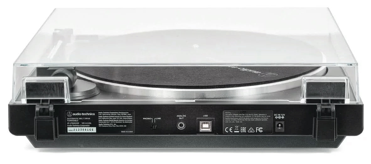 AUDIO TECHNICA AT-LP60Xusb grigio giradischi automatico USB