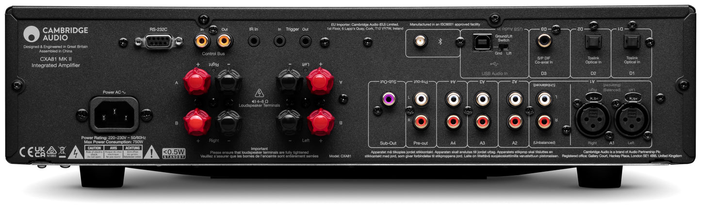Cambridge Audio CXA81 MK II Amplificatore integrato