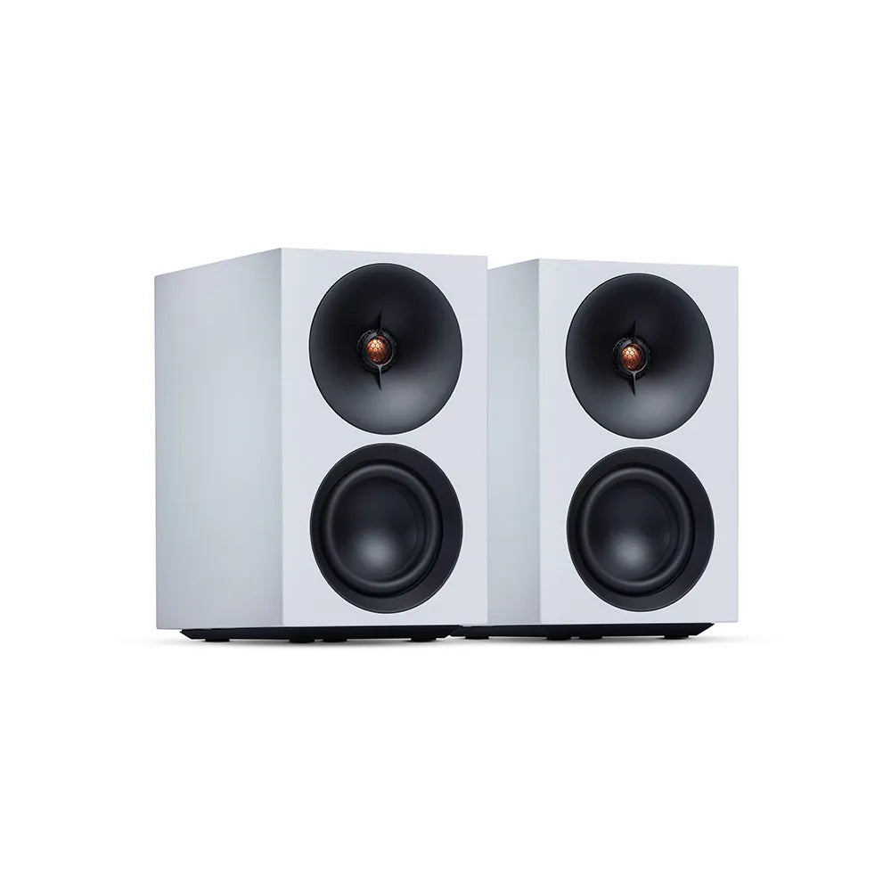 Cambridge Audio LR small bianche diffusori attivi compatti