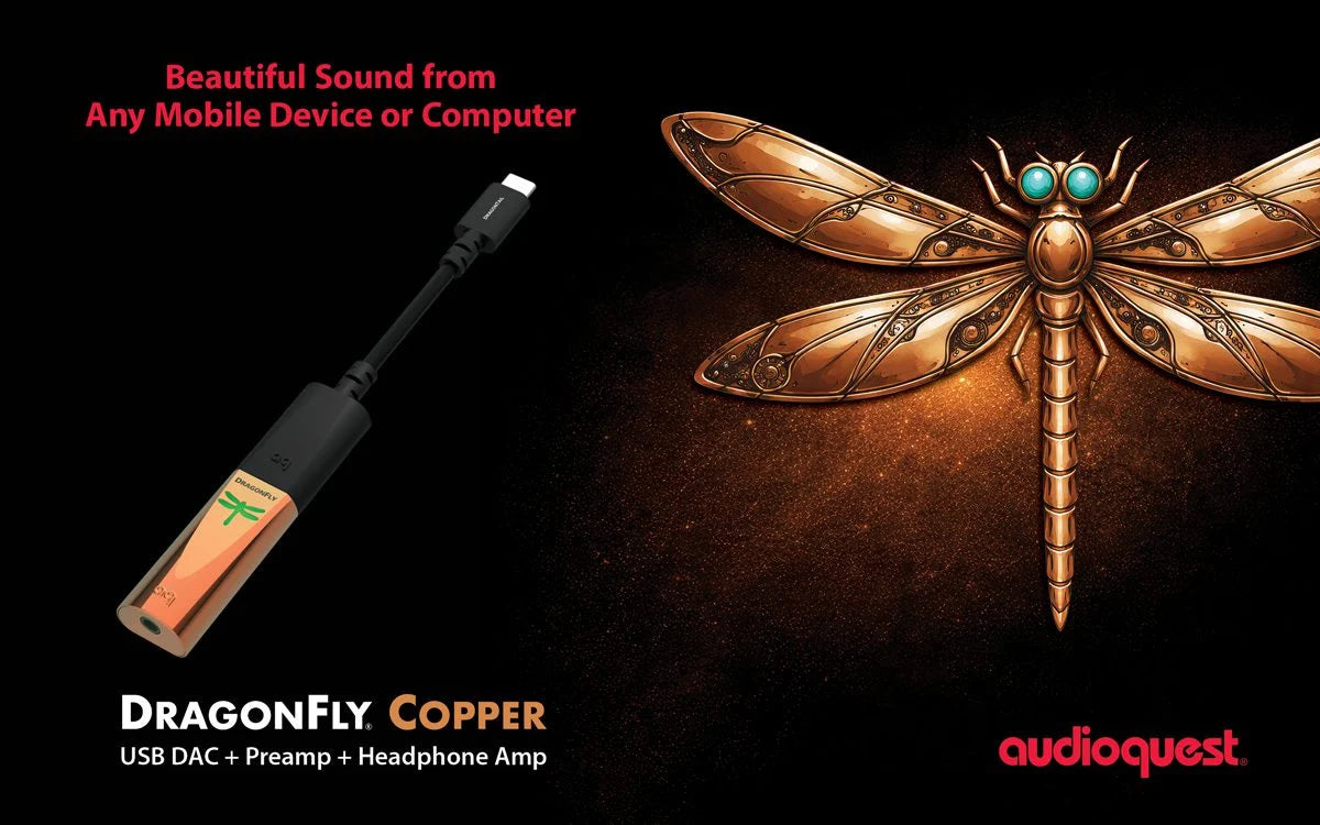 AudioQuest DragonFly Copper DAC USB portatile