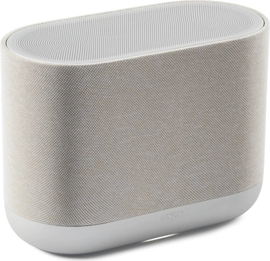 Denon Home 400 silver speaker wireless e multi-room con Dolby Atmos