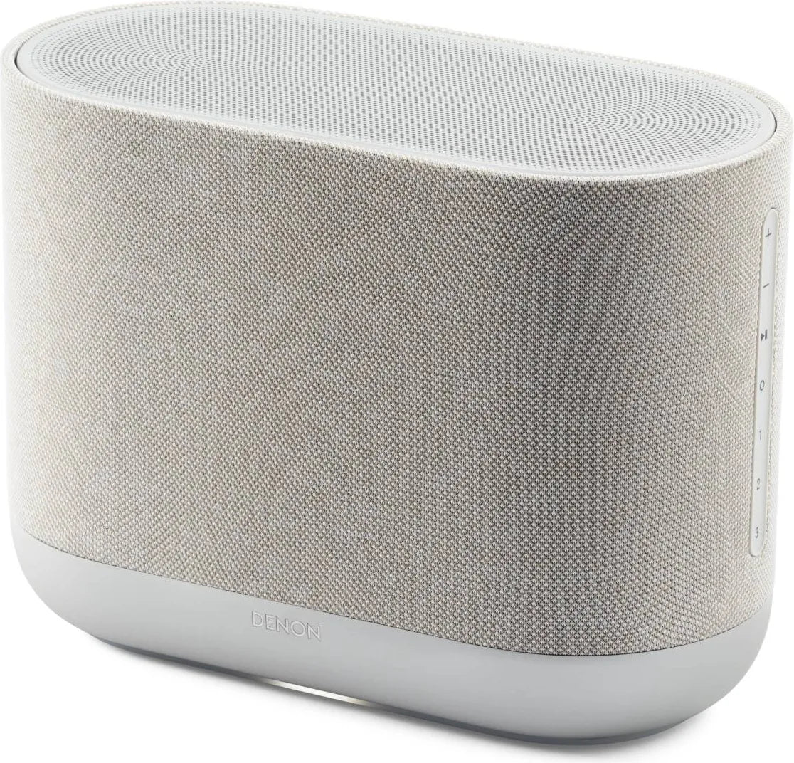 Denon Home 400 silver speaker wireless e multi-room con Dolby Atmos
