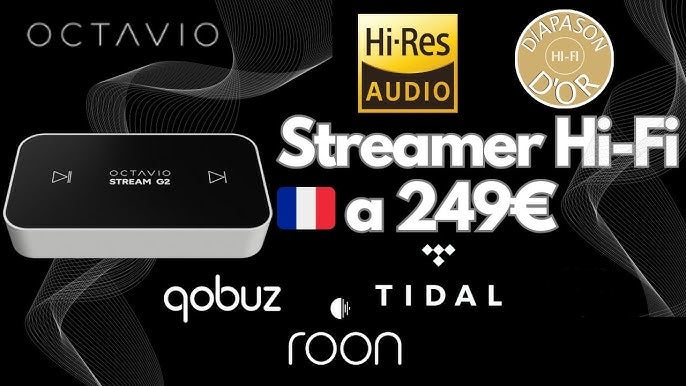 Octavio Stream G2 streaming di rete Hi-Res compatto e versatile