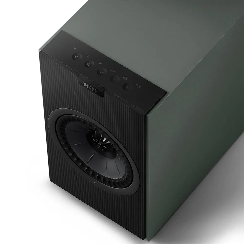 Kef Coda W moss green coppia diffusori attivi
