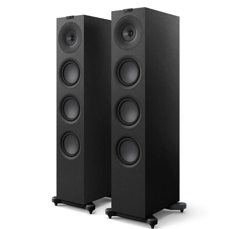 Kef Q11 meta nero diffusori da pavimento 3 vie